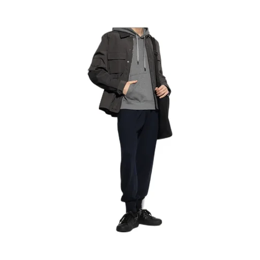 Logo Plaque Drawstring Pants
