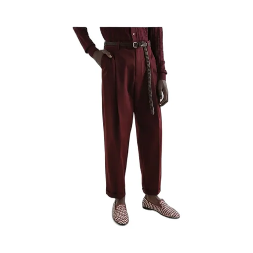 Folded Edge Trousers