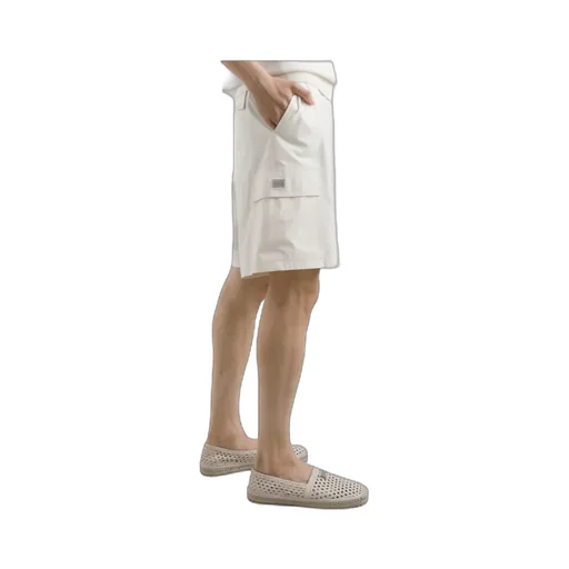 Logo Plaque Cargo Shorts