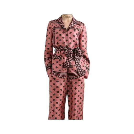 All-Over Dg Logo Scarf Printed Shirt