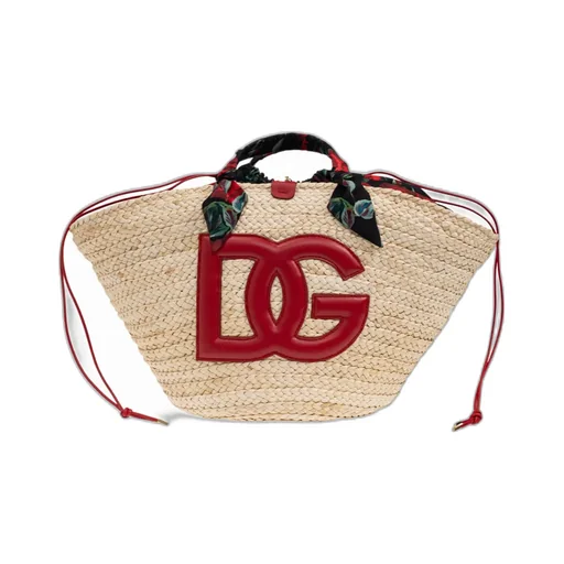 Logo Patch Shopping Bag