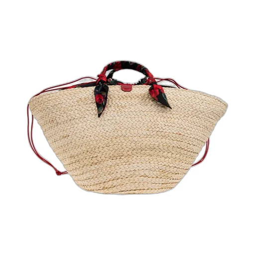 Logo Patch Shopping Bag
