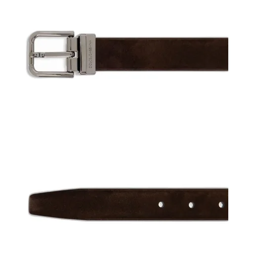 Logo Engraved Buckle Belt