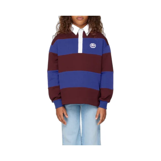Long-Sleeved Polo Pullover