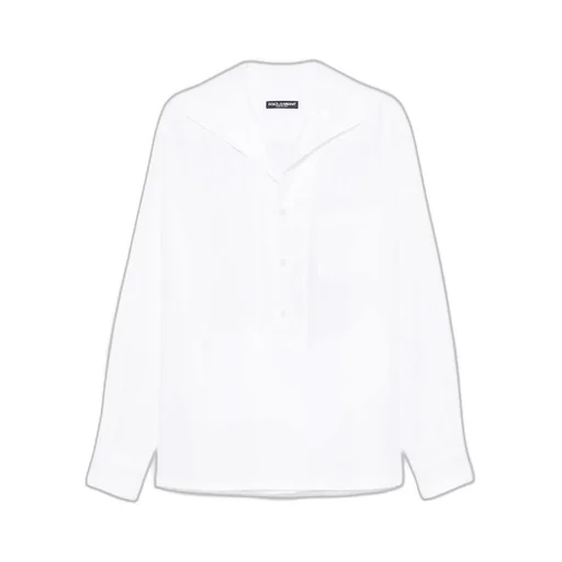 Three-Buttoned Long-Sleeved Shirt