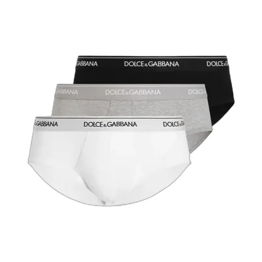 Logo Waistband Set Of Three Briefs