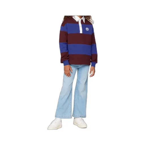 Long-Sleeved Polo Pullover