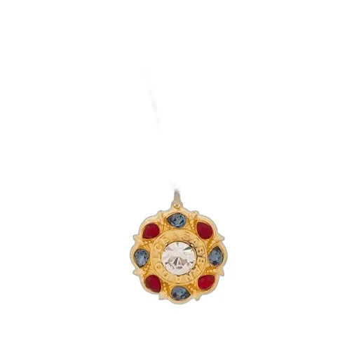 Pendant Embellished Chain Necklace