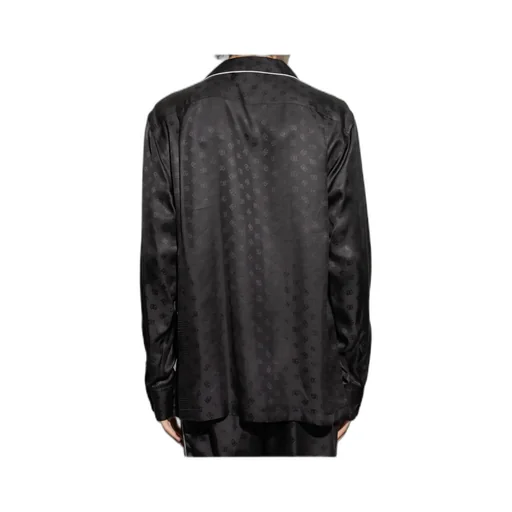 Dg Jacquard Long-Sleeved Shirt