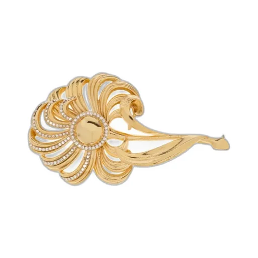 Embellished Floral Brooch