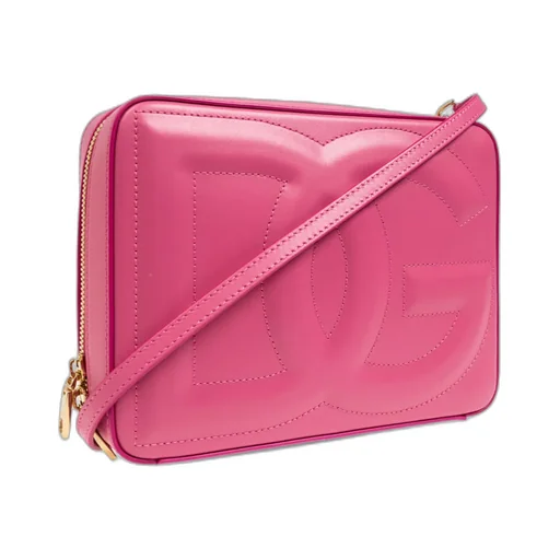 Logo Embossed Medium Camera Bag