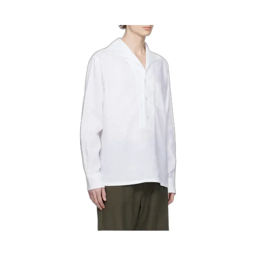 Three-Buttoned Long-Sleeved Shirt