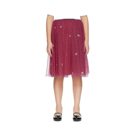 Logo-Print Skirt