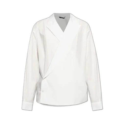 Oversize Wrap Fastened Shirt