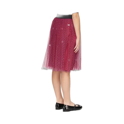 Logo-Print Skirt