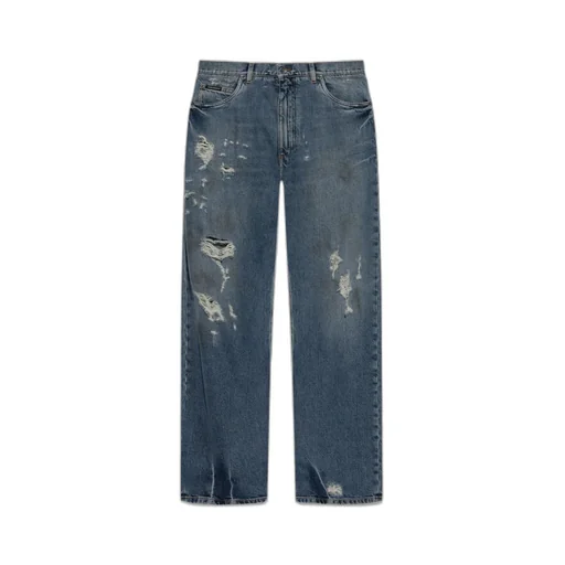 Distressed Oversize Jeans