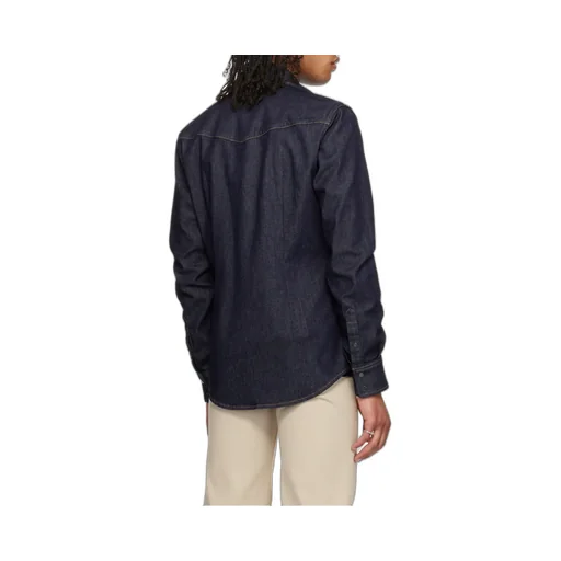 Heraldic Emblem Denim Shirt