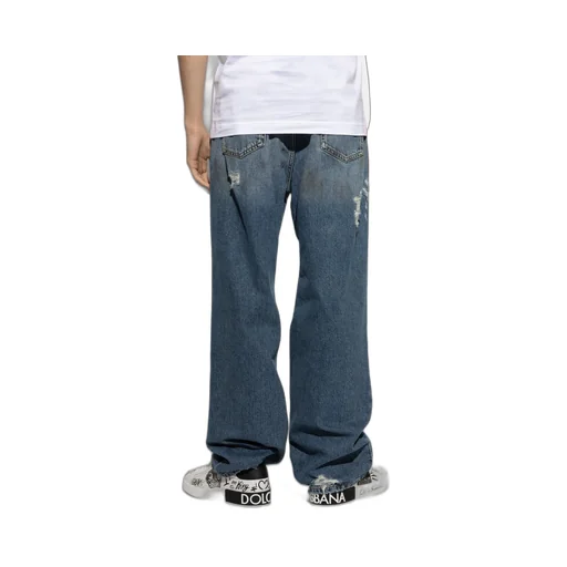 Distressed Oversize Jeans