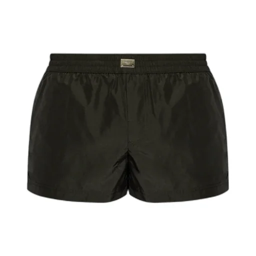Logo Plaque Swim Trunks