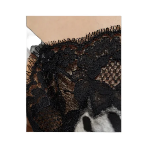 Leopard Printed Lace Detailed Camisole
