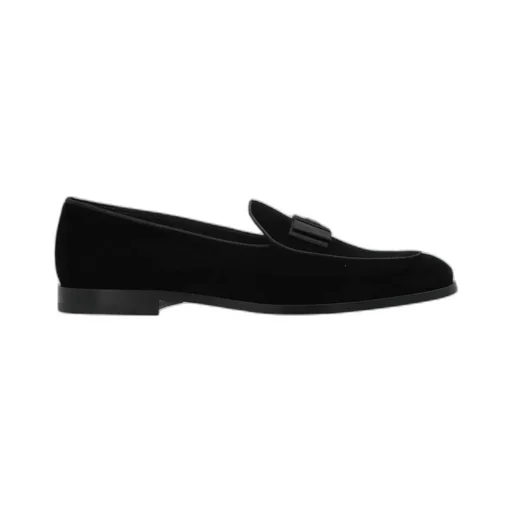 Dg Logo Plaque Loafers