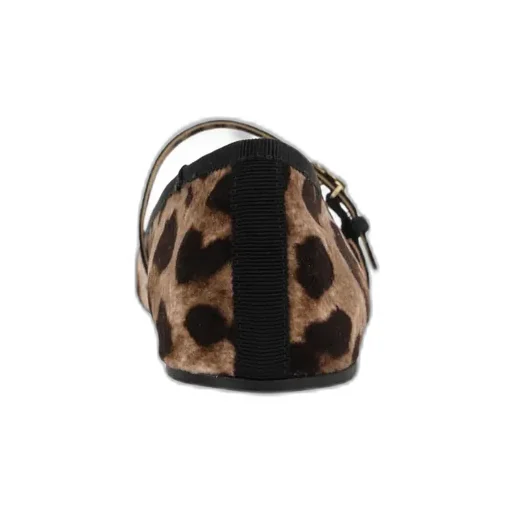 Leopard-Printed Ballerina Flats