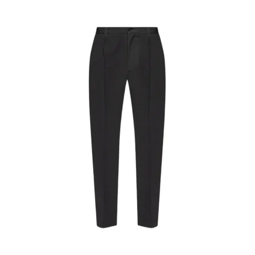 Logo Plaque Tapered Trousers