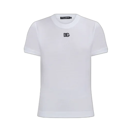 Logo Embroidered Crewneck T-Shirt