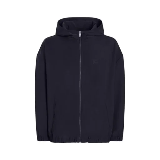 Logo Tag Hooded Jacket