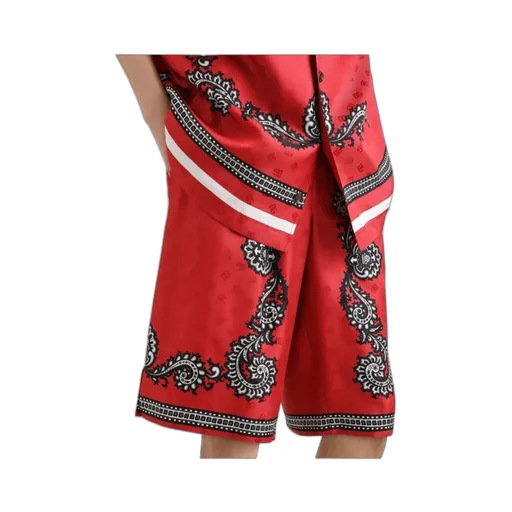 Bandana Printed Bermuda Shorts