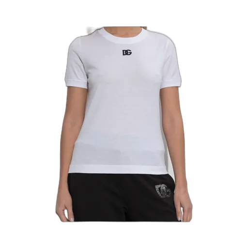 Logo Embroidered Crewneck T-Shirt