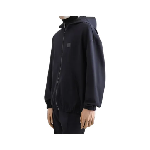 Logo Tag Hooded Jacket