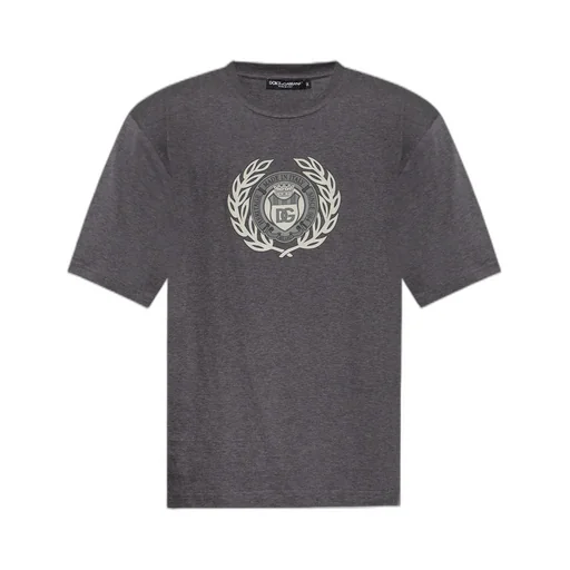 Logo Printed Crewneck T-Shirt