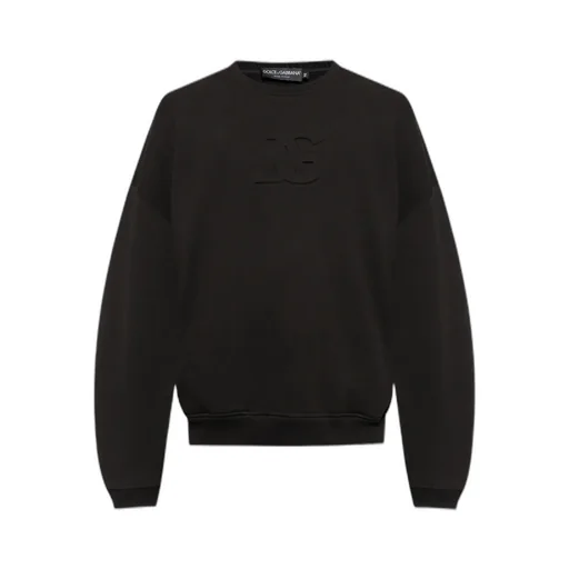 Logo Embossed Crewneck Sweatshirt