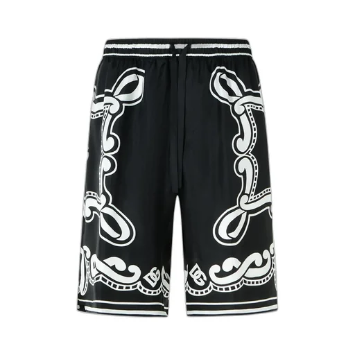 Bandanna Printed Shorts