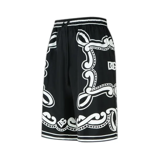 Bandanna Printed Shorts