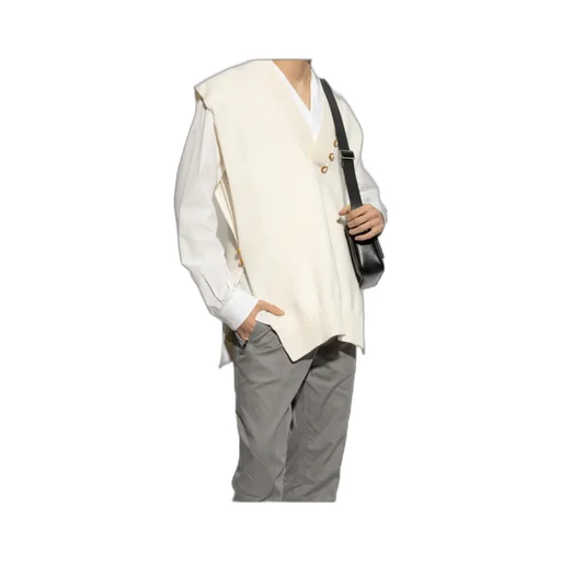 V-Neck Knitted Vest