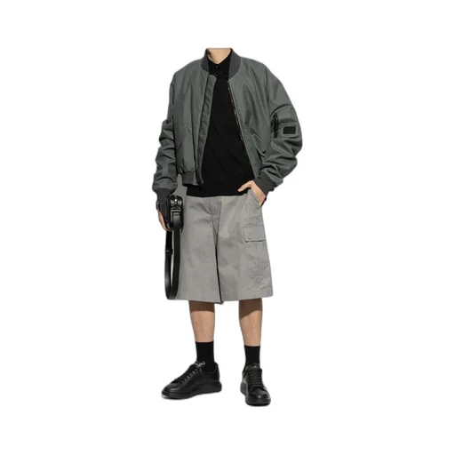 Logo Plaque Cargo Shorts