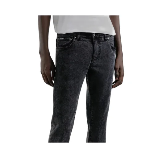 Logo Tag Skinny Jeans