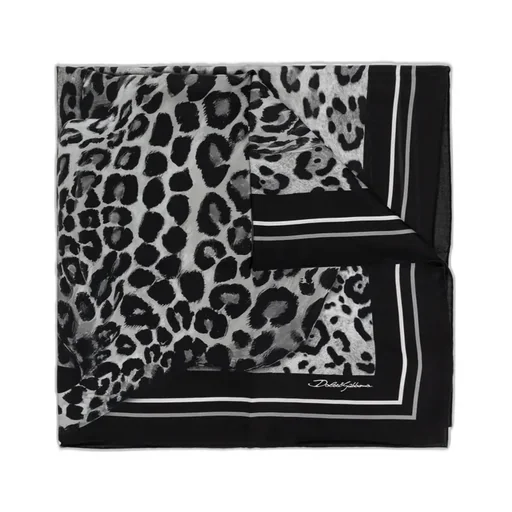 Leopard-Print Scarf