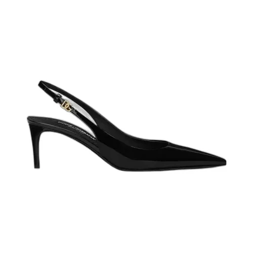 Dg Plaque Slingback Pumps