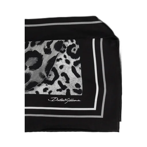 Leopard-Print Scarf