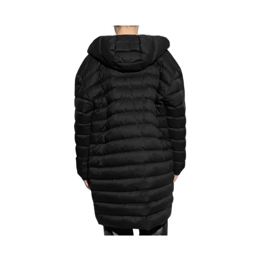 Logo Patch Quilted Down Coat
