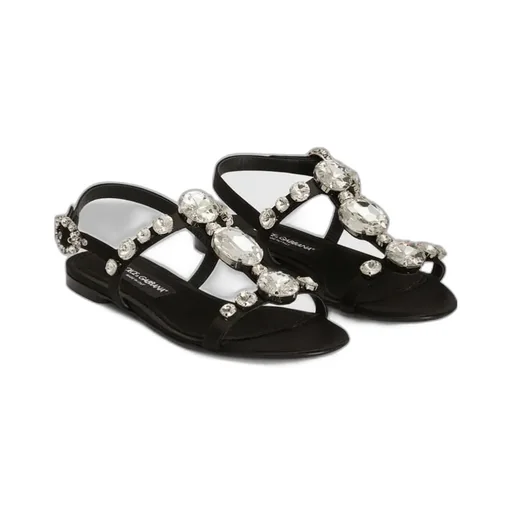 Gemstone Embellishment Sandals