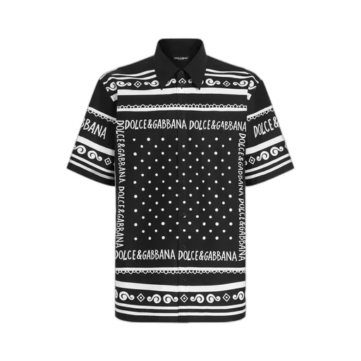 Logo Printed Short-Sleeved Shirt