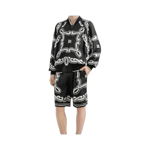 Bandanna Printed Short-Sleeved Shirt