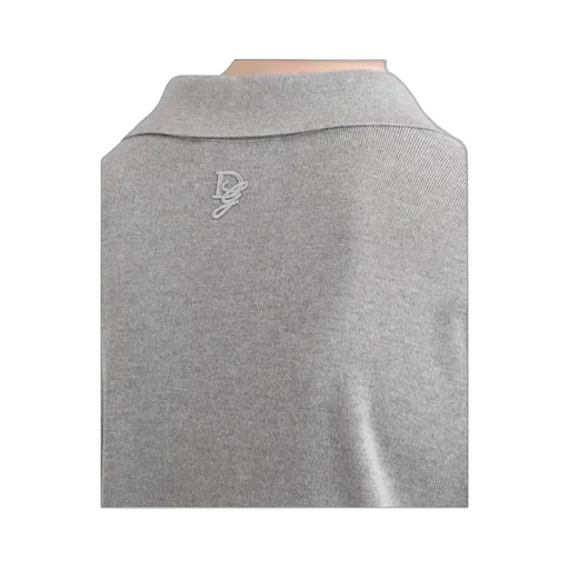 Dg Embroidered V-Neck Sweater