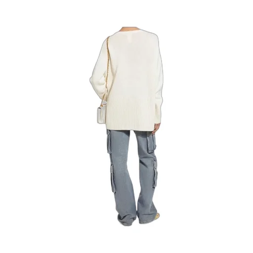 Ribbed Crew Neck Sweater