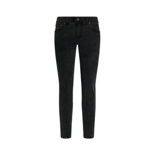 Logo Tag Skinny Jeans