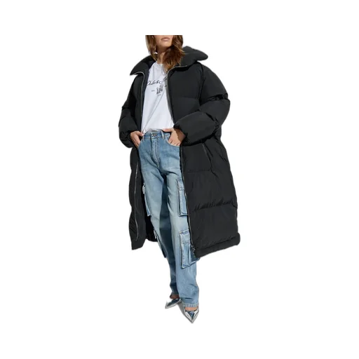 Zip-Up Quilted Coat